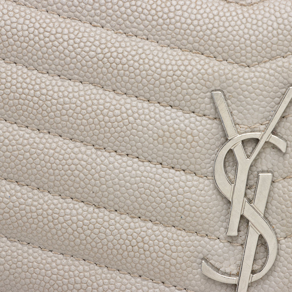 Saint Laurent Matelasse Grain de Poudre Monogram Lou Mini Camera Bag (SHF-kKekCc)