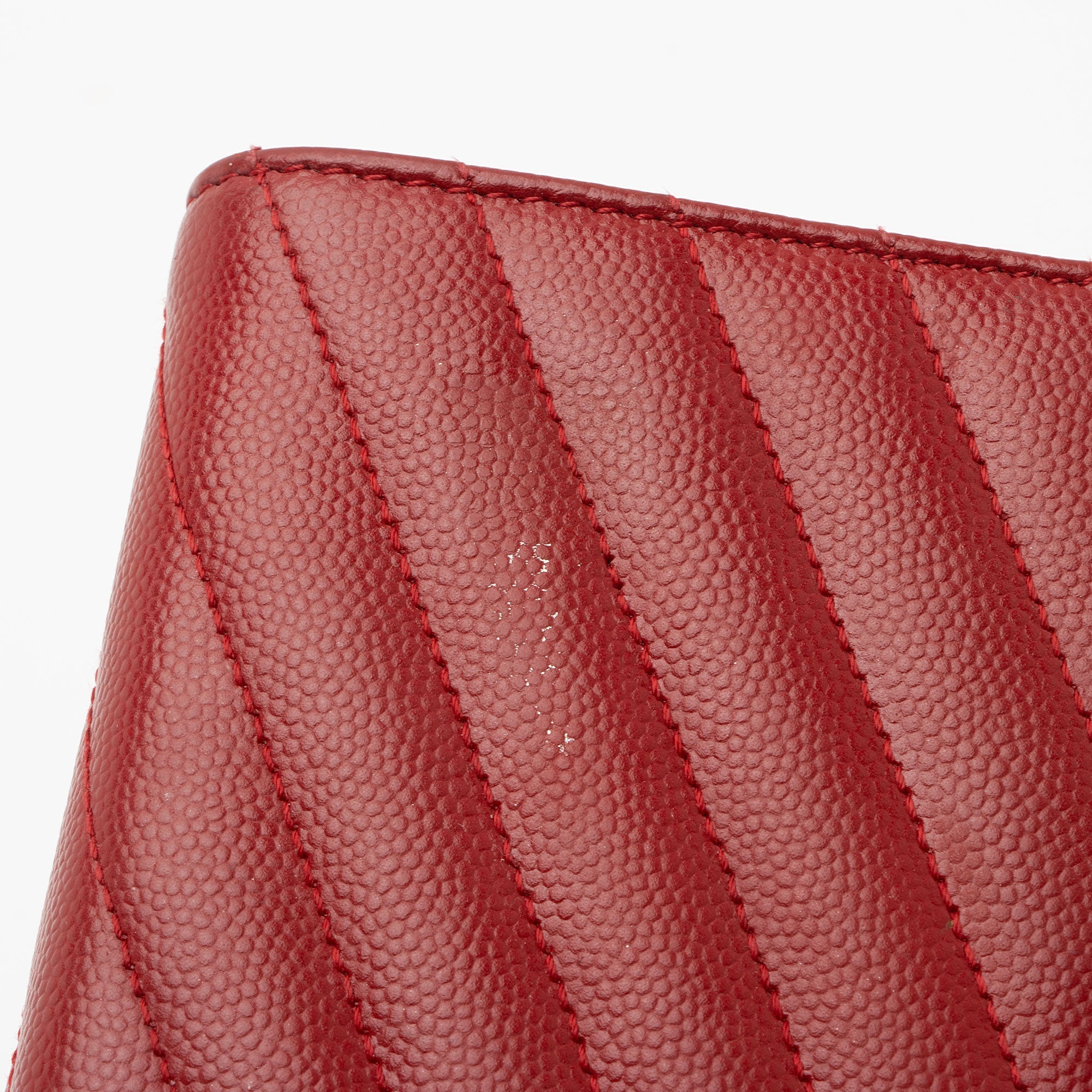 Saint Laurent Matelasse Grain de Poudre Monogram Wallet (SHF-dJjYdi)