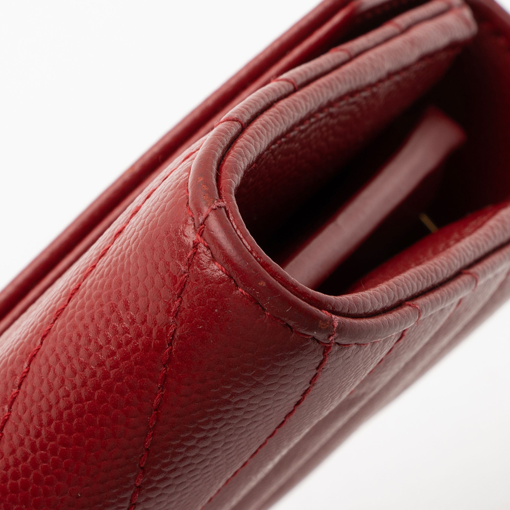 Saint Laurent Matelasse Grain de Poudre Monogram Wallet (SHF-dJjYdi)