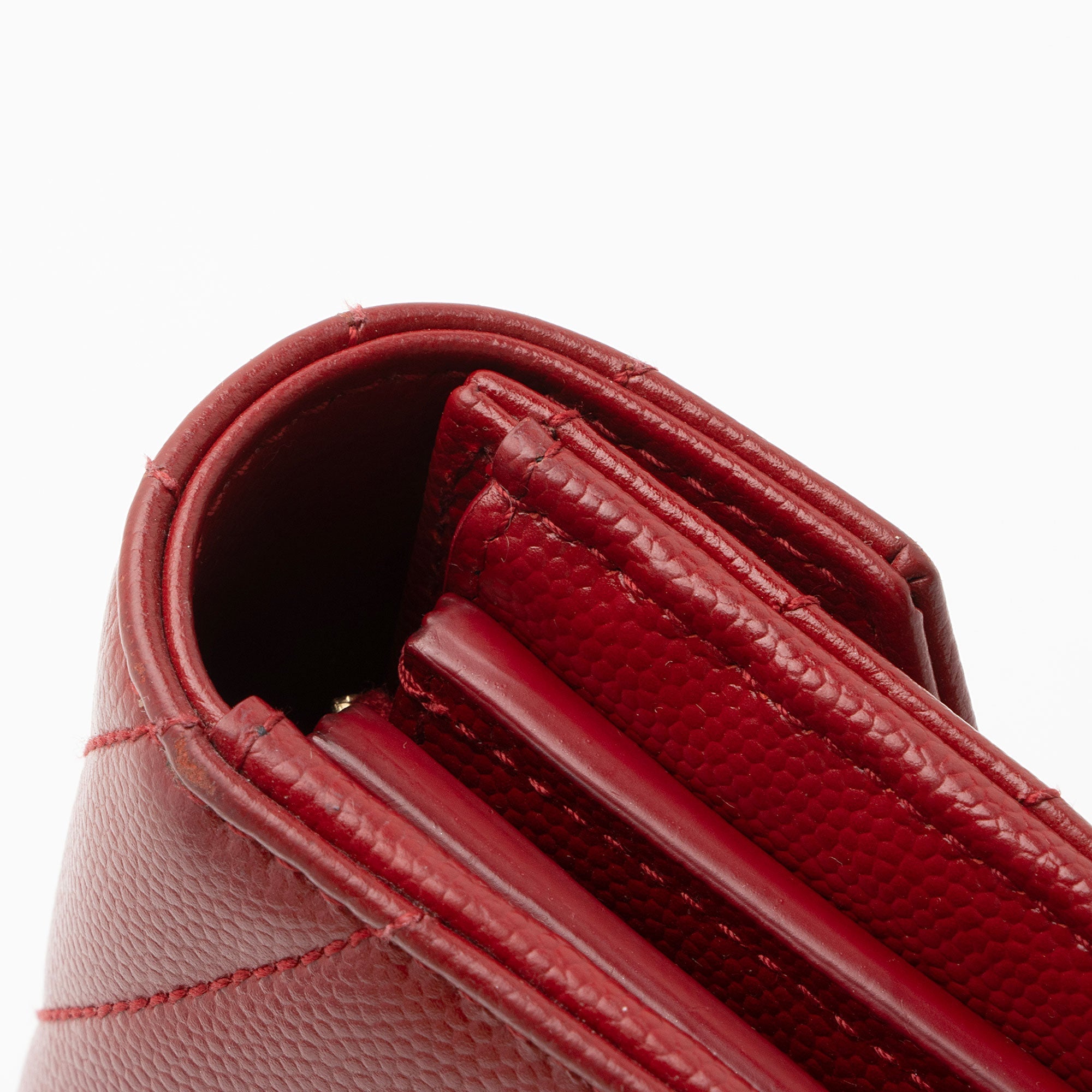 Saint Laurent Matelasse Grain de Poudre Monogram Wallet (SHF-dJjYdi)