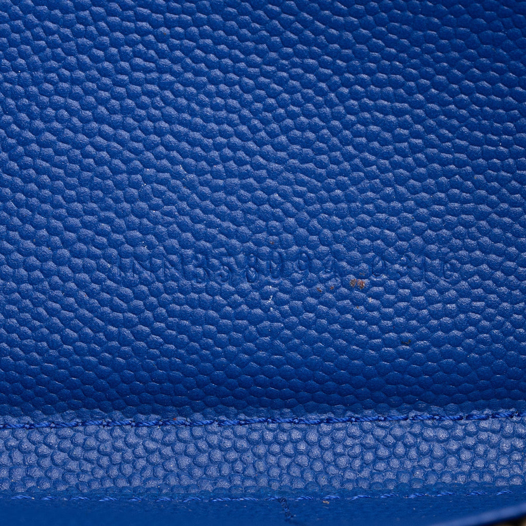Saint Laurent Matelasse Grain de Poudre Monogram Zip Around Wallet (SHF-GVAGu1)