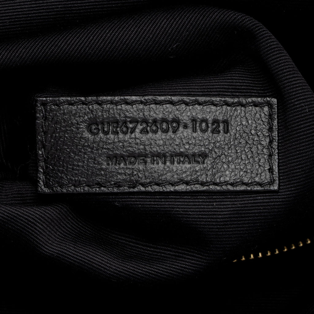 Saint Laurent Matelasse Lambskin Monogram Joe Backpack (SHF-C9THXn)