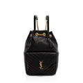 Saint Laurent Matelasse Lambskin Monogram Joe Backpack (SHF-C9THXn)