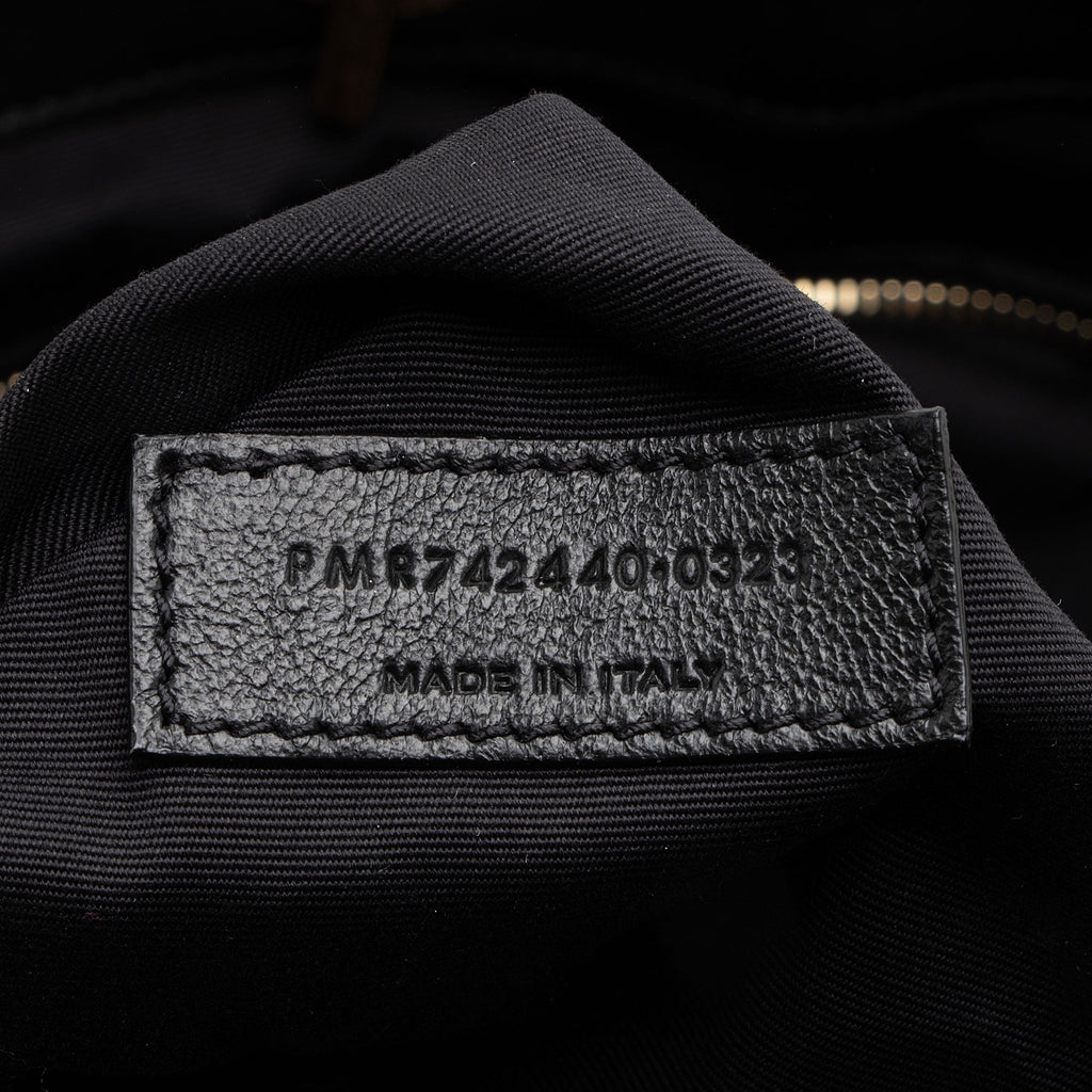 Saint Laurent Matelasse Quilted YSL Pochon Drawstring Tote (SHF-EoGX4B)
