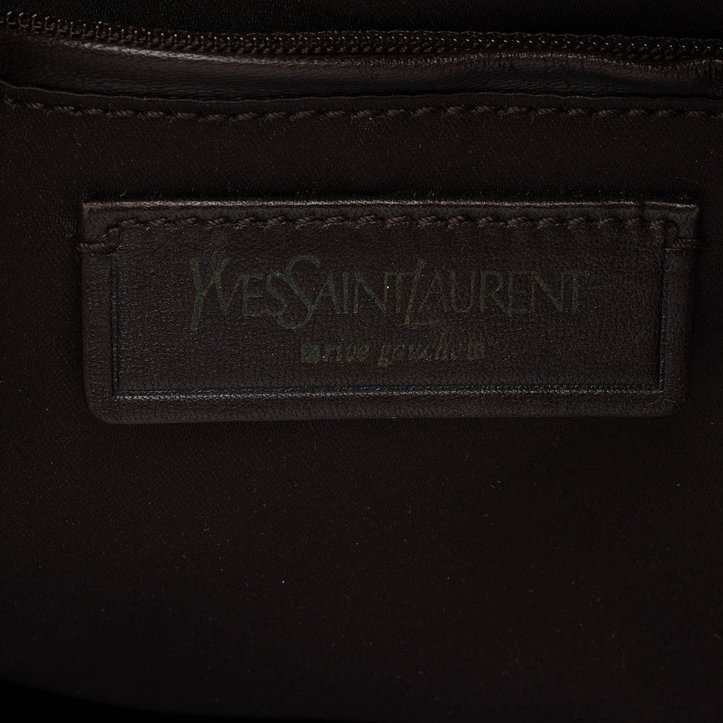 Saint Laurent Metallic Calfskin Muse Large Satchel (SHF-hk5NIK)