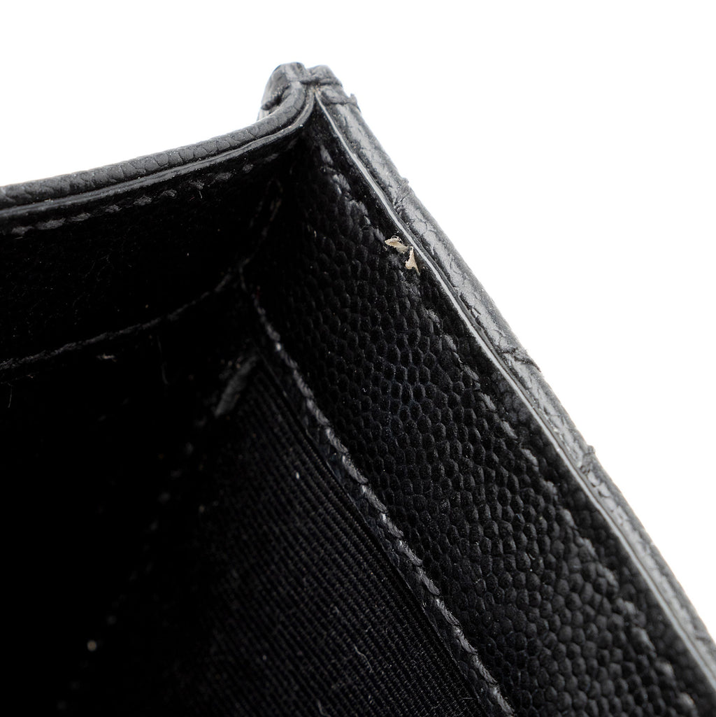 Saint Laurent Mixed Matelasse Grain de Poudre Monogram Large Envelope Bag (SHF-bhZZVe)