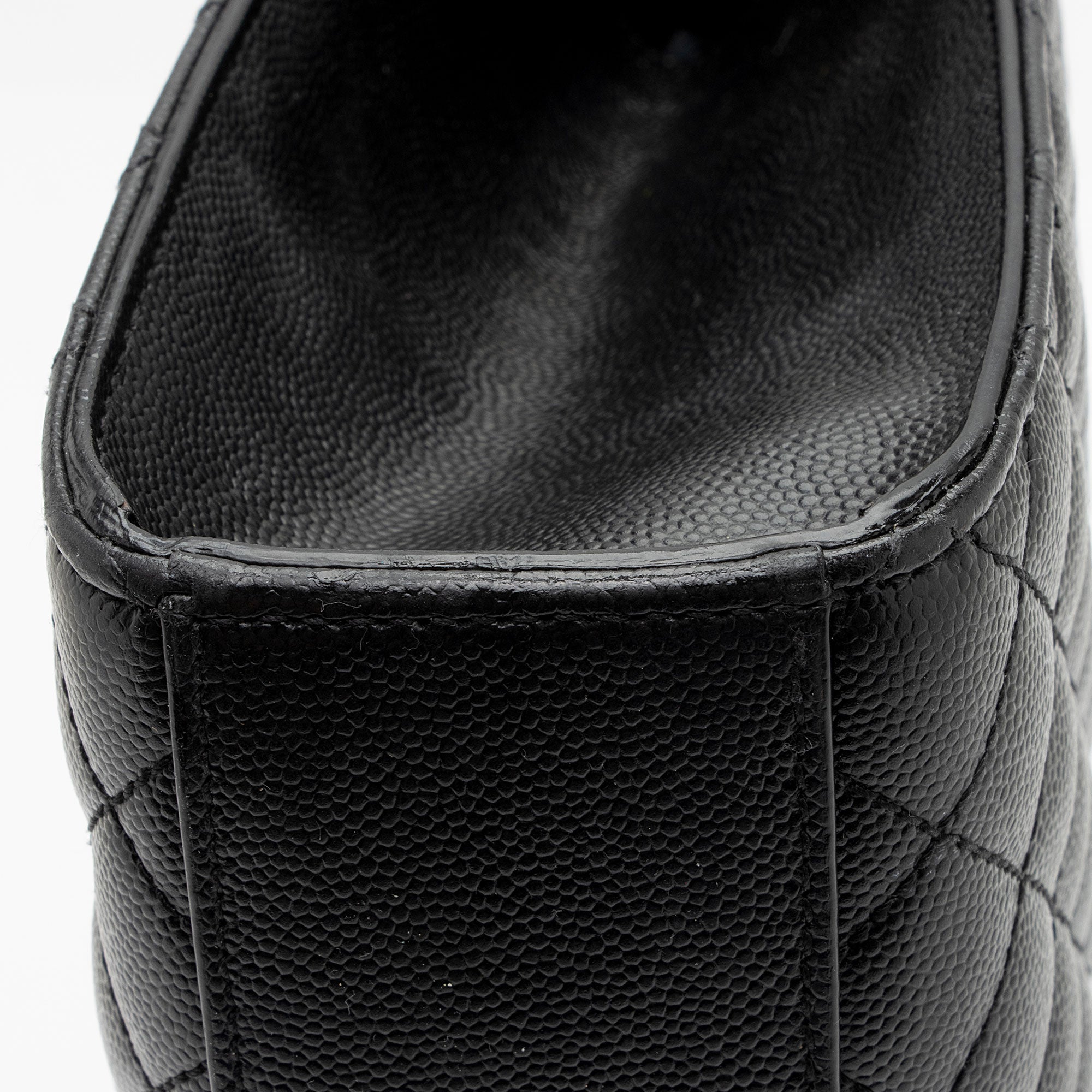 Saint Laurent Mixed Matelasse Grain de Poudre Monogram Large Envelope Bag (SHF-bhZZVe)