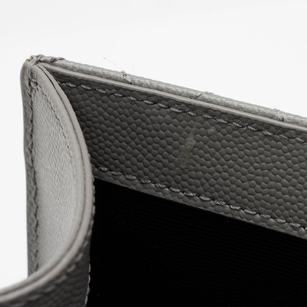 Saint Laurent Mixed Matelasse Grain de Poudre Monogram Large Envelope Bag (SHF-9oCzj0)
