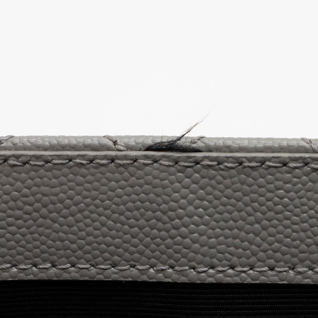 Saint Laurent Mixed Matelasse Grain de Poudre Monogram Large Envelope Bag (SHF-9oCzj0)
