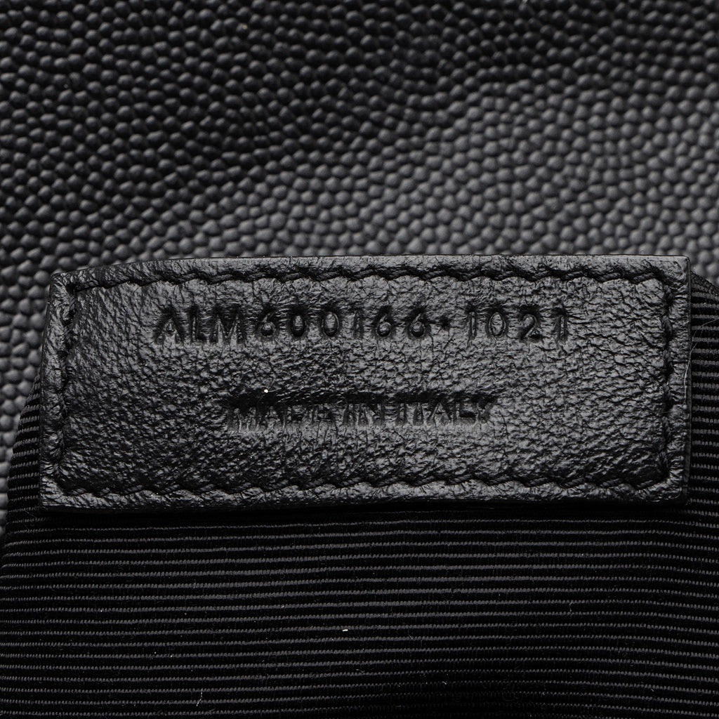 Saint Laurent Mixed Matelasse Grain de Poudre Monogram Large Envelope Bag (SHF-xlS4gs)