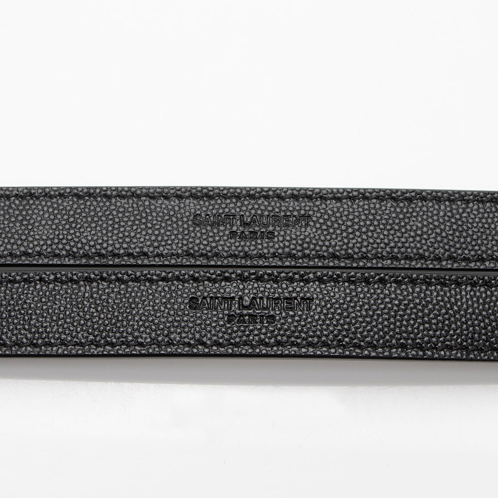 Saint Laurent Mixed Matelasse Grain de Poudre Monogram Large Envelope Bag (SHF-xlS4gs)