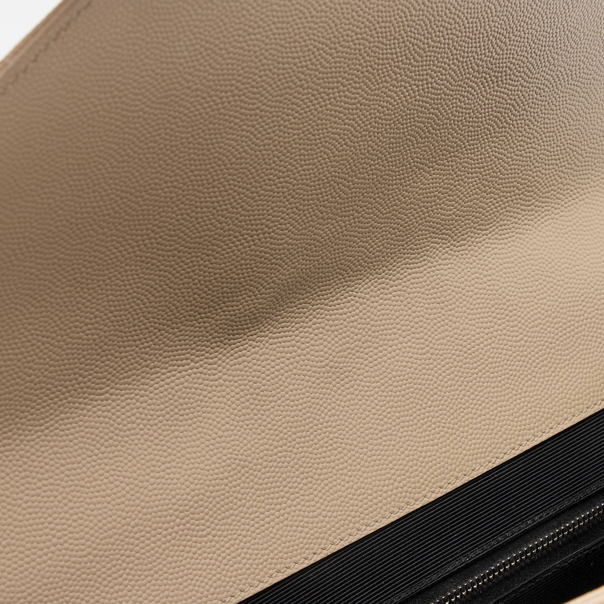 Saint Laurent Mixed Matelasse Grain de Poudre Monogram Large Envelope Bag (SHF-MsCt3J)