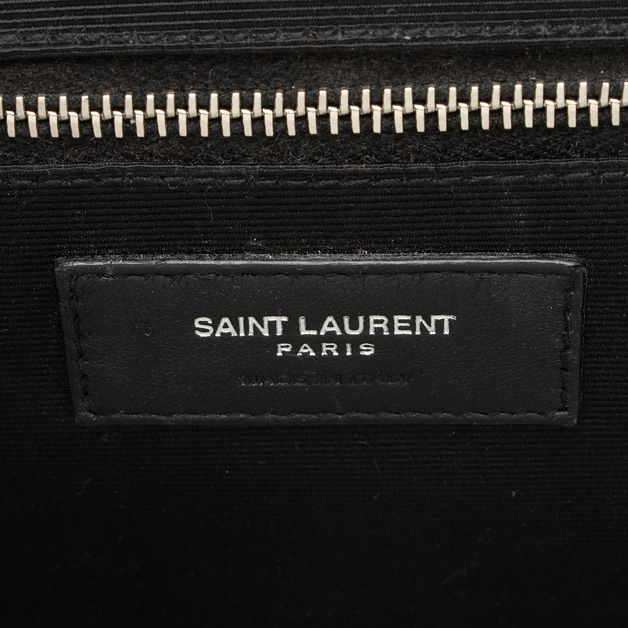 Saint Laurent Mixed Matelasse Grain de Poudre Monogram Large Envelope Bag (SHF-MsCt3J)