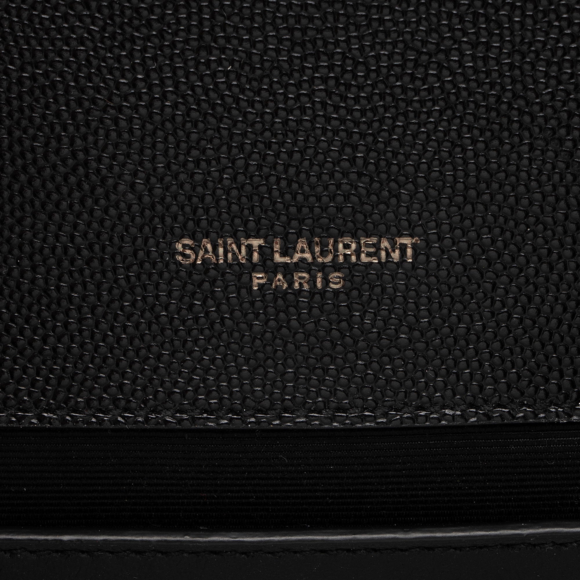 Saint Laurent Mixed Matelasse Grain de Poudre Monogram Medium Shoulder Bag (SHF-nFM7Cy)