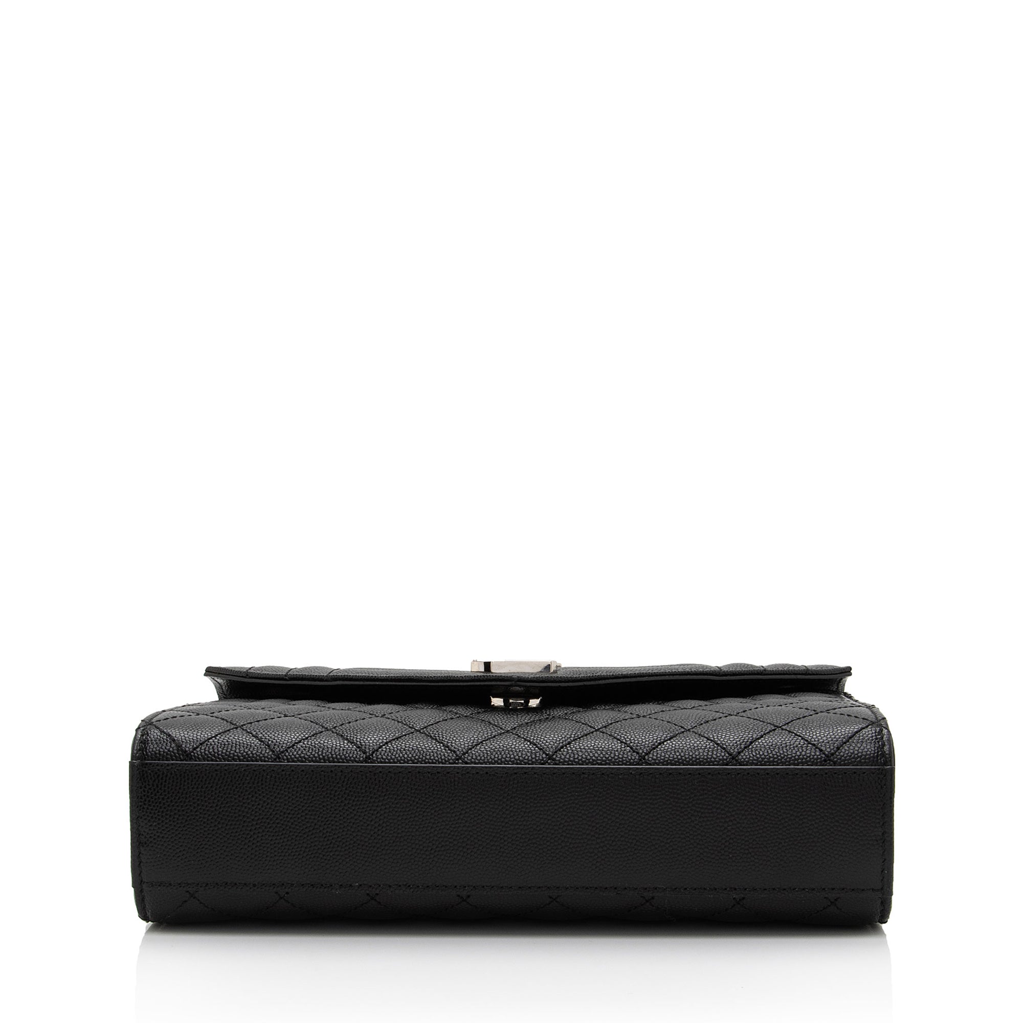 Saint Laurent Mixed Matelasse Grain de Poudre Monogram Medium Shoulder Bag (SHF-TEWHpY)