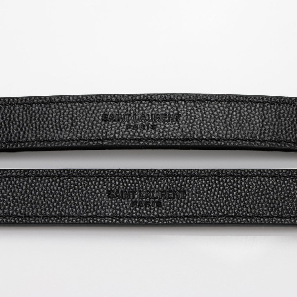 Saint Laurent Mixed Matelasse Grain de Poudre Monogram Medium Shoulder Bag (SHF-TEWHpY)