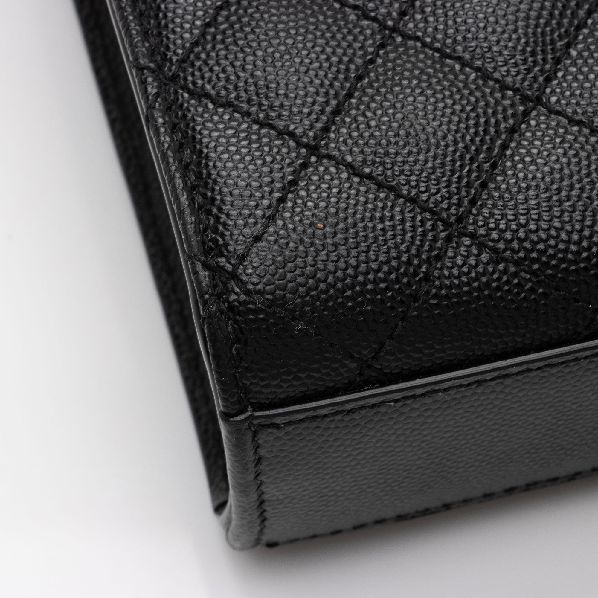 Saint Laurent Mixed Matelasse Grain de Poudre Monogram Medium Shoulder Bag (SHF-TEWHpY)