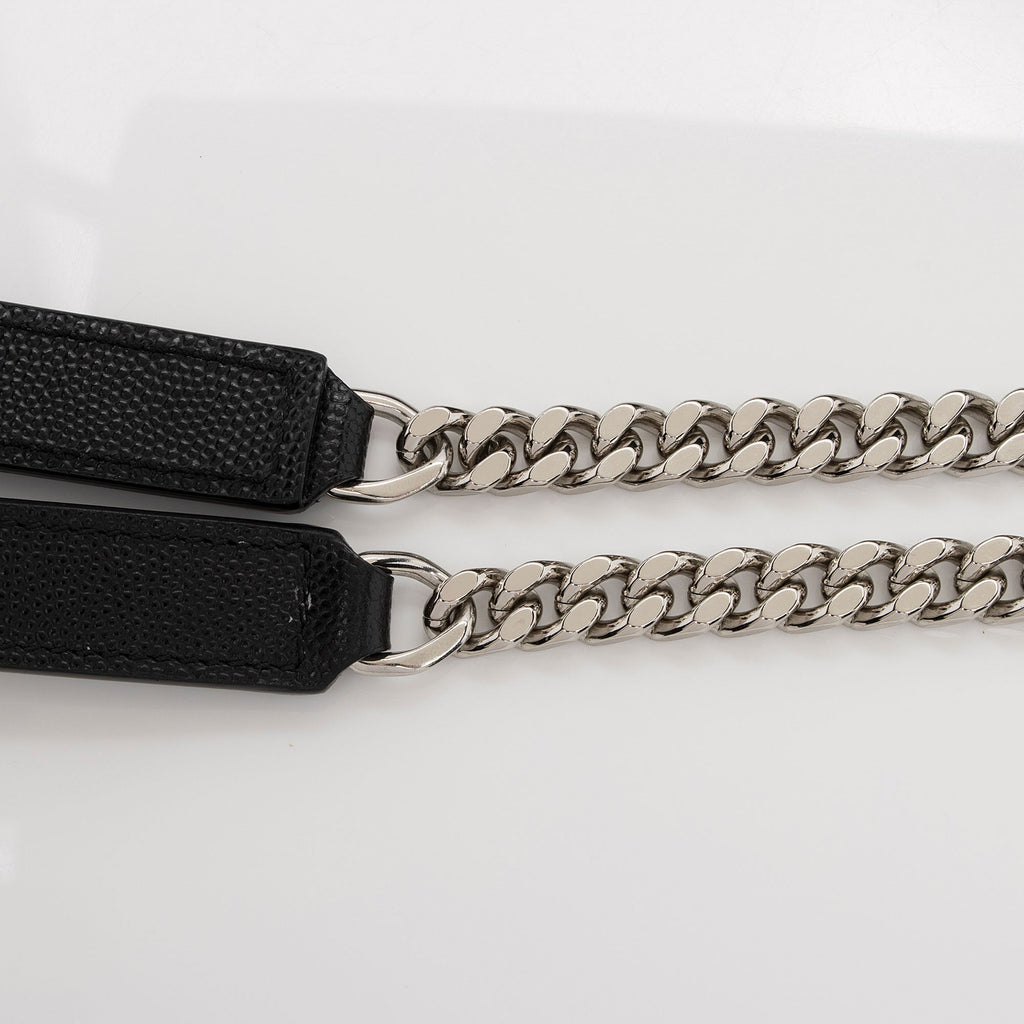 Saint Laurent Mixed Matelasse Grain de Poudre Monogram Medium Shoulder Bag (SHF-TEWHpY)