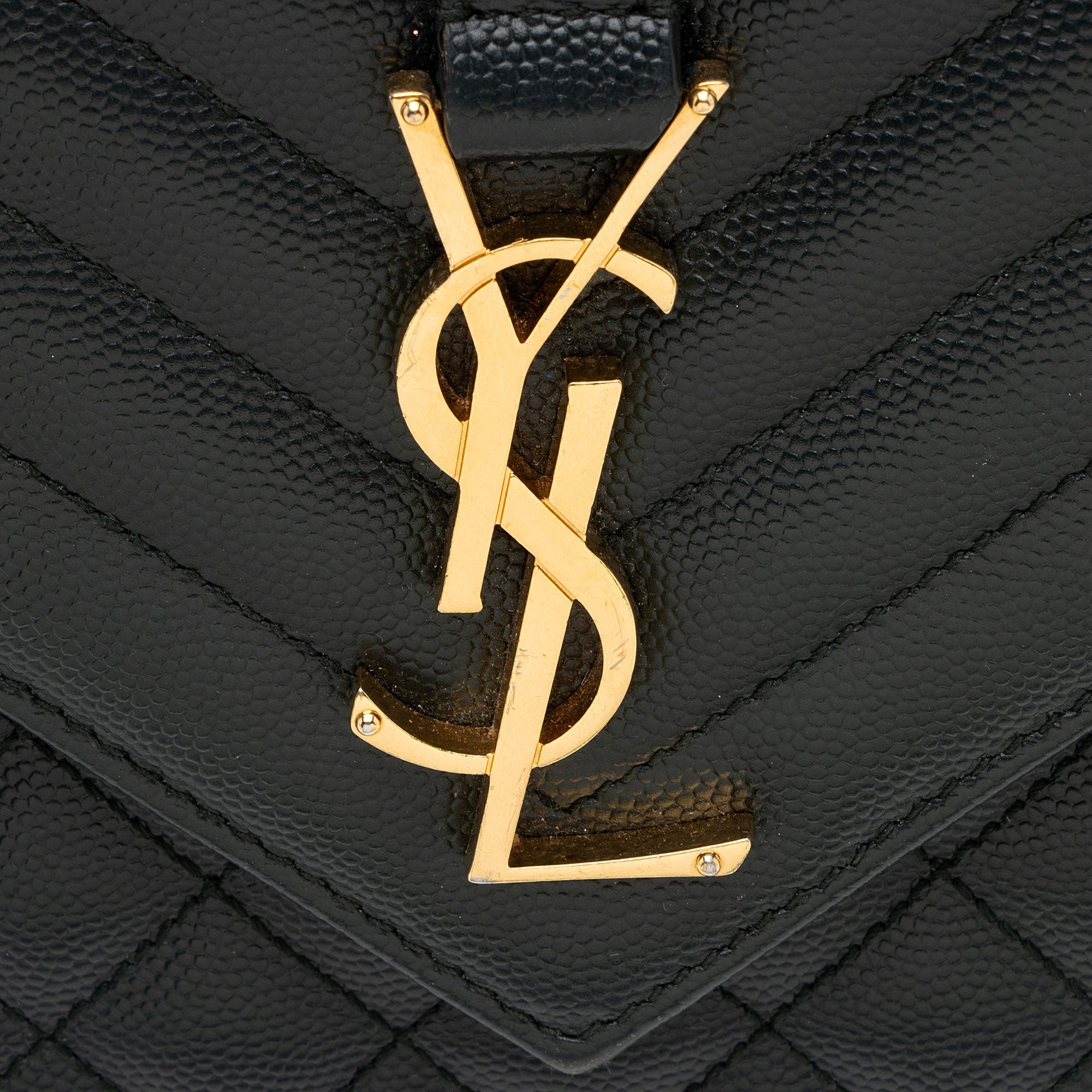 Saint Laurent Mixed Matelasse Grain de Poudre Monogram Medium Shoulder Bag (SHF-EraTyH)