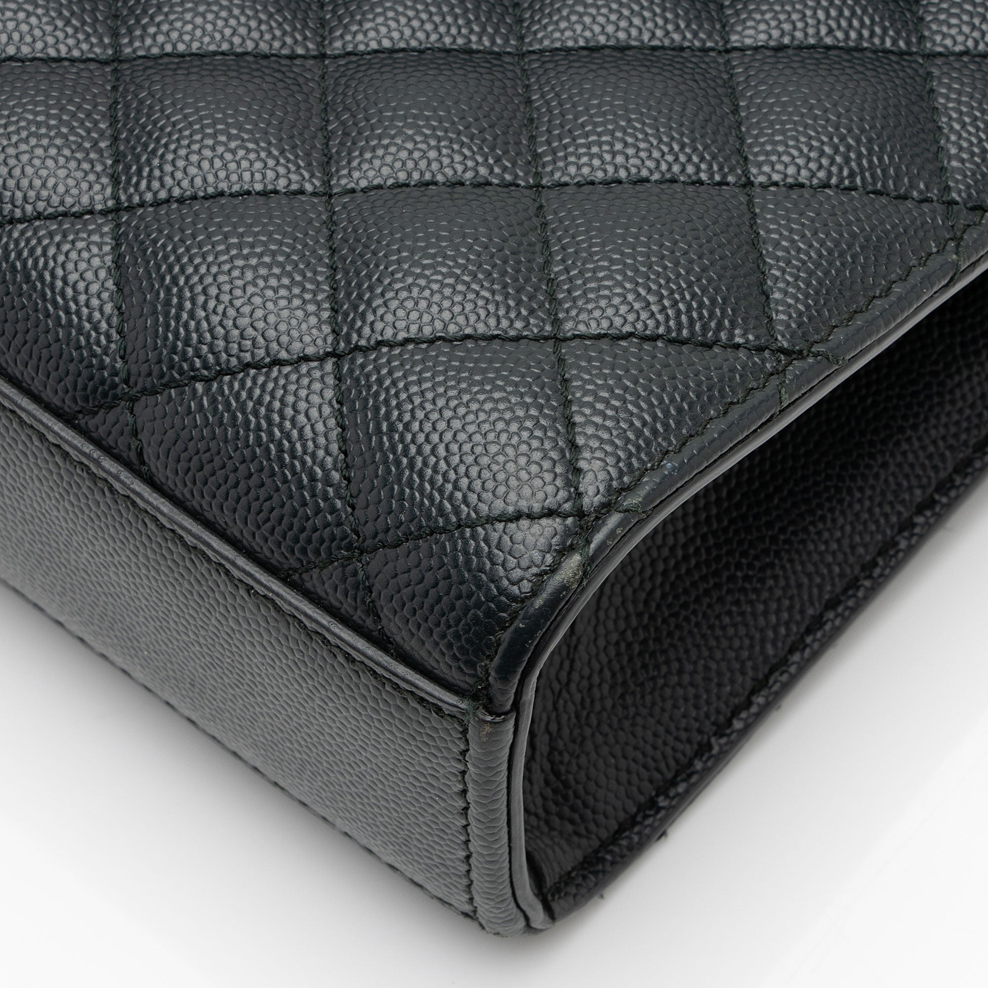 Saint Laurent Mixed Matelasse Grain de Poudre Monogram Medium Shoulder Bag (SHF-EraTyH)