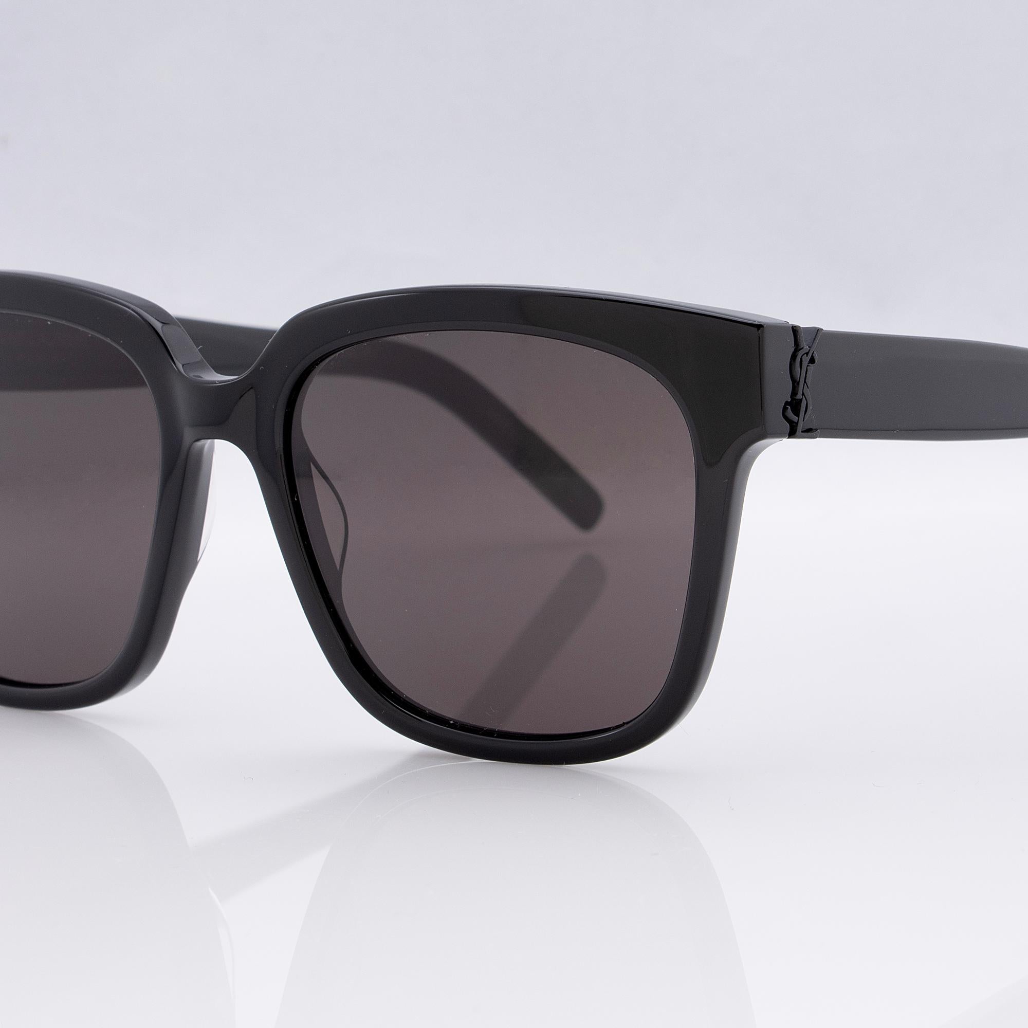 Saint Laurent Monogram Square Sunglasses (SHF-cREE6R)