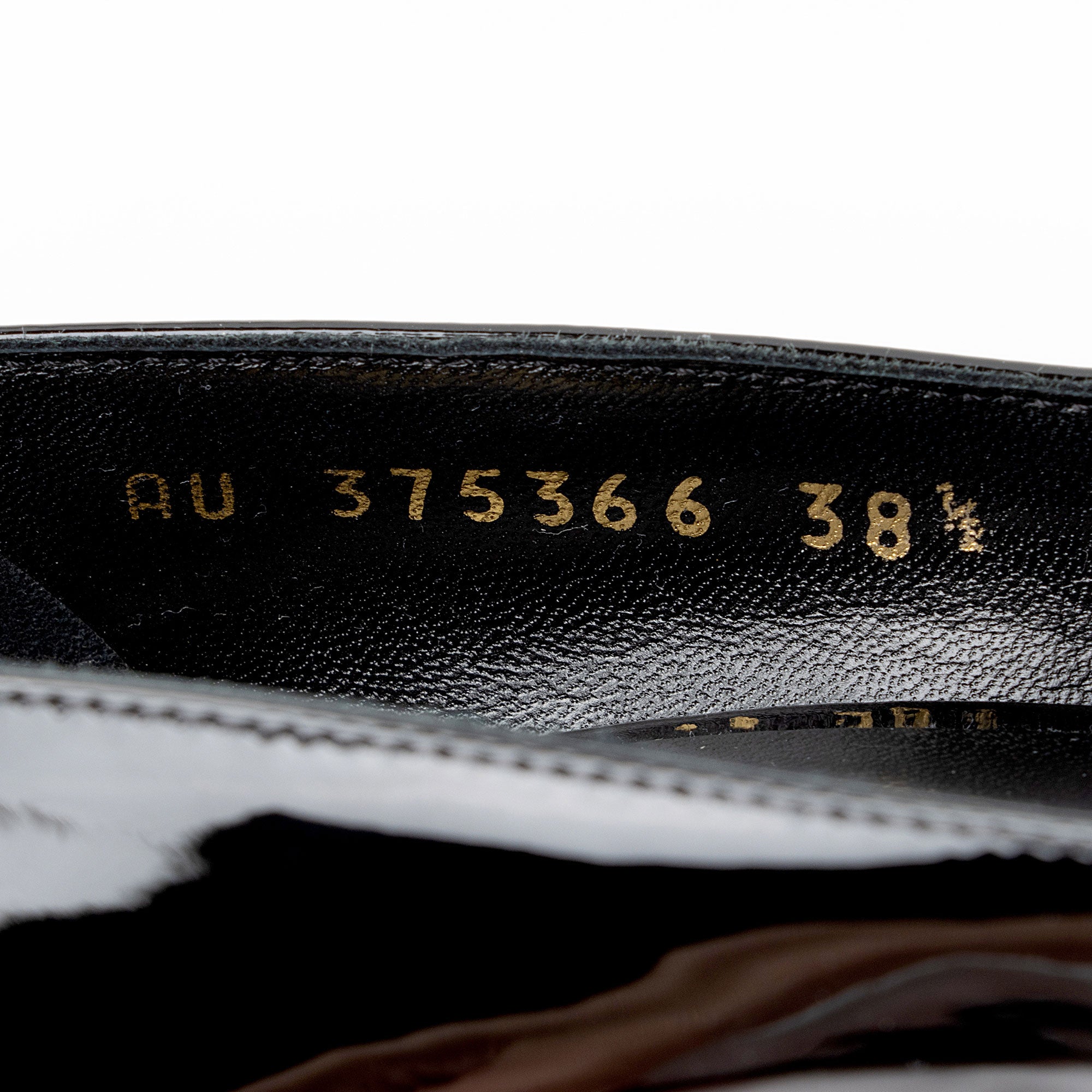 Saint Laurent Patent Leather Paris Pumps - Size 8.5 / 38.5 (SHF-fCSL0z)
