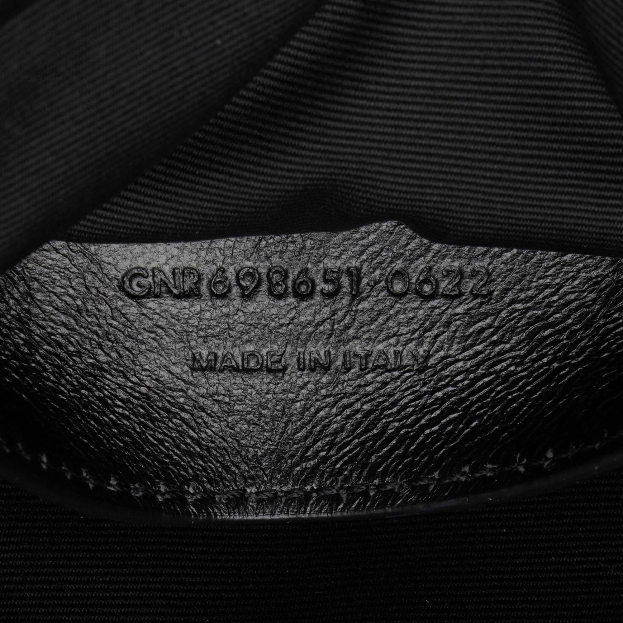 Saint Laurent Quilted Lambskin Pouch (SHF-j2MZSD)