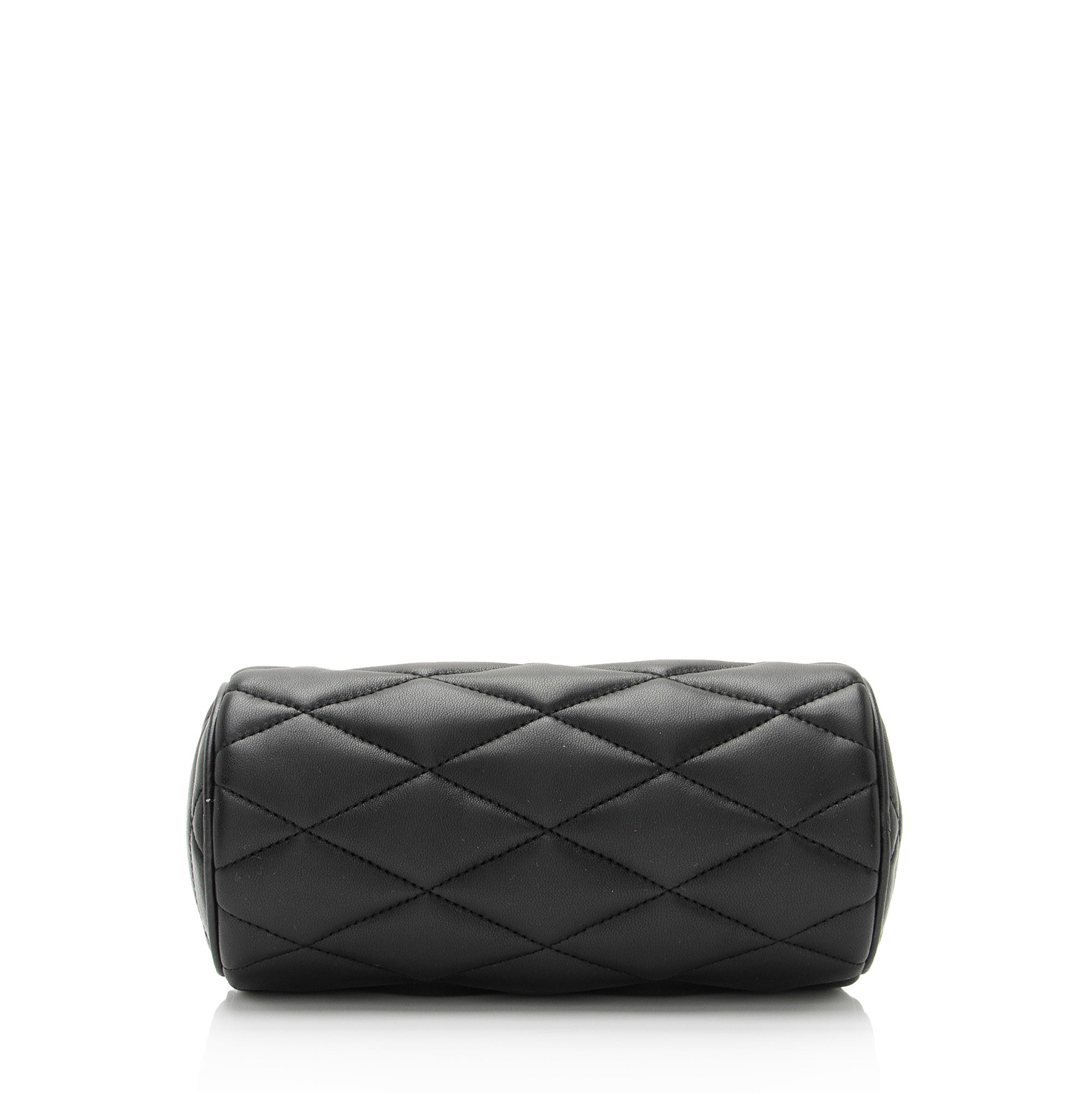 Saint Laurent Quilted Lambskin Sade Mini Tube Bag (SHF-WvSgLo)