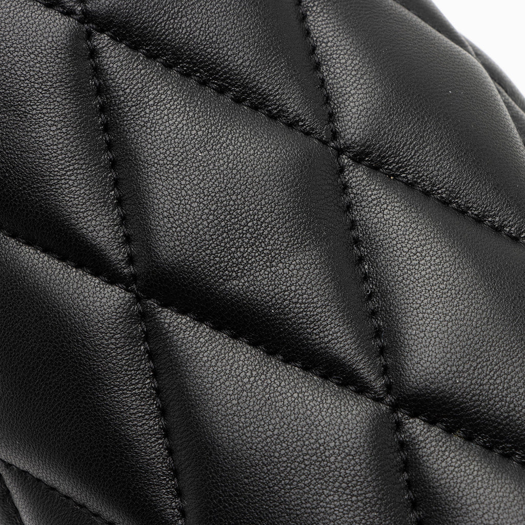 Saint Laurent Quilted Lambskin Sade Mini Tube Bag (SHF-WvSgLo)