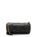 Saint Laurent Quilted Lambskin Sade Mini Tube Bag (SHF-WvSgLo)