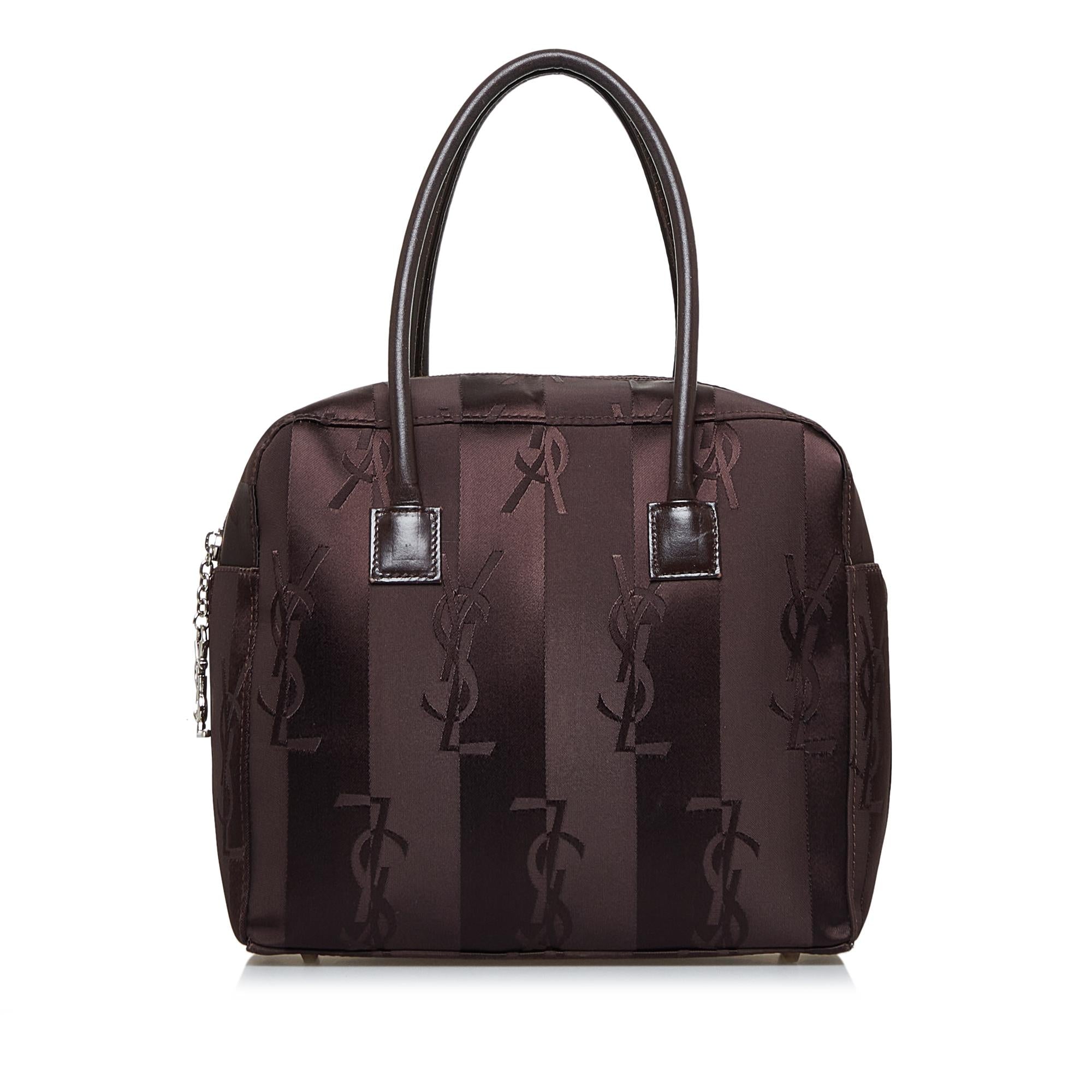Saint Laurent Satin Handbag (SHG-Dfd0wP)