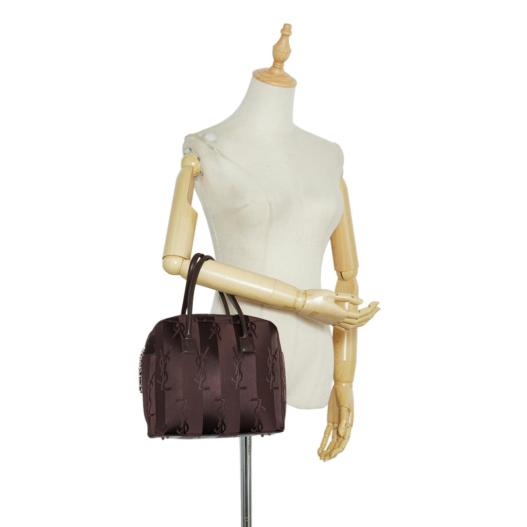 Saint Laurent Satin Handbag (SHG-Dfd0wP)