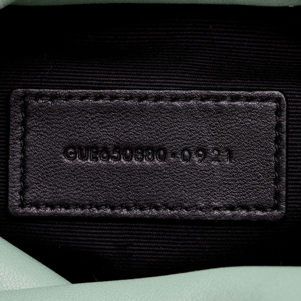 Saint Laurent Shearling Puffer LouLou Clutch (SHF-viZusu)