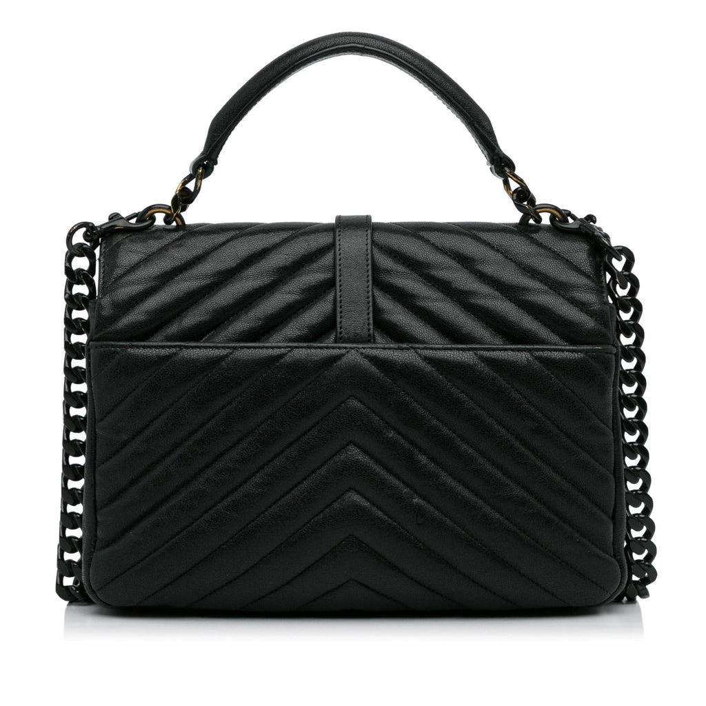 Saint Laurent Small College Satchel (SHG-GwPW7O)