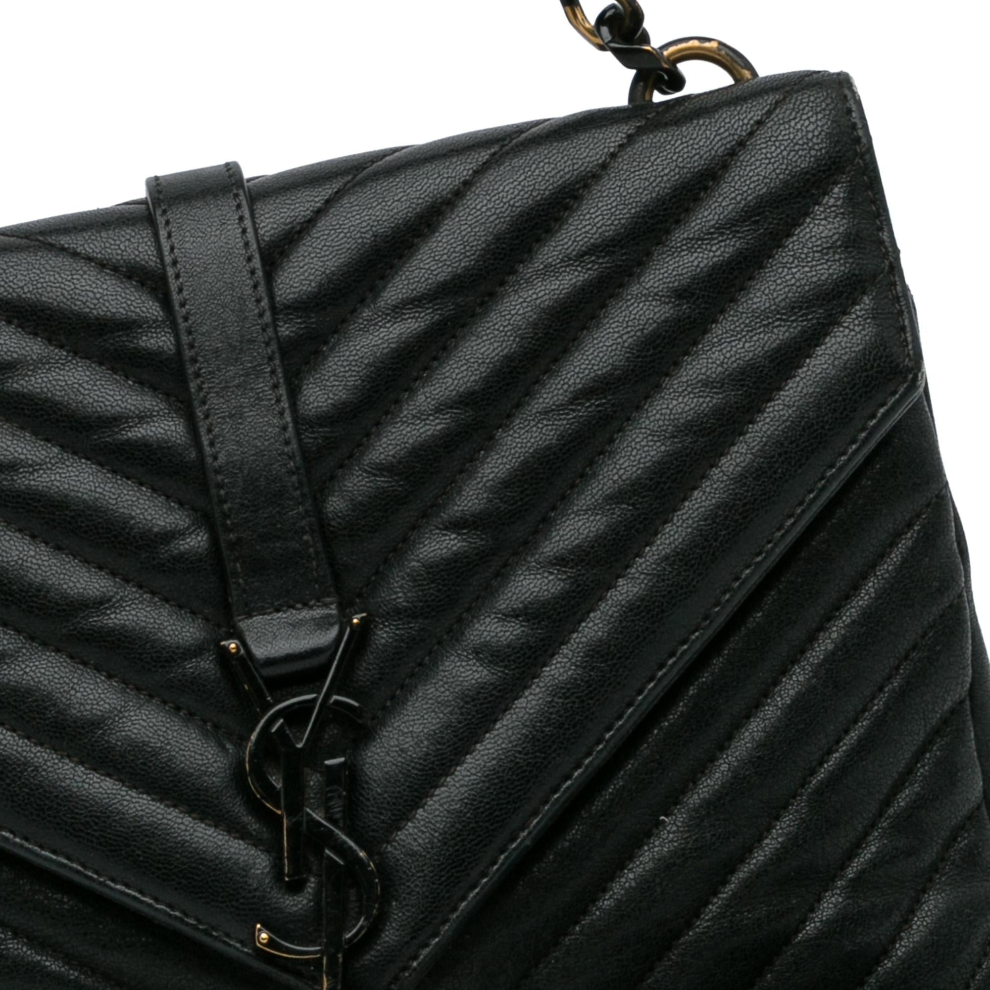 Saint Laurent Small College Satchel (SHG-GwPW7O)
