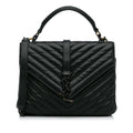 Saint Laurent Small College Satchel (SHG-GwPW7O)