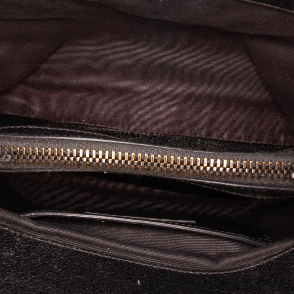 Saint Laurent Small College Satchel (SHG-GwPW7O)