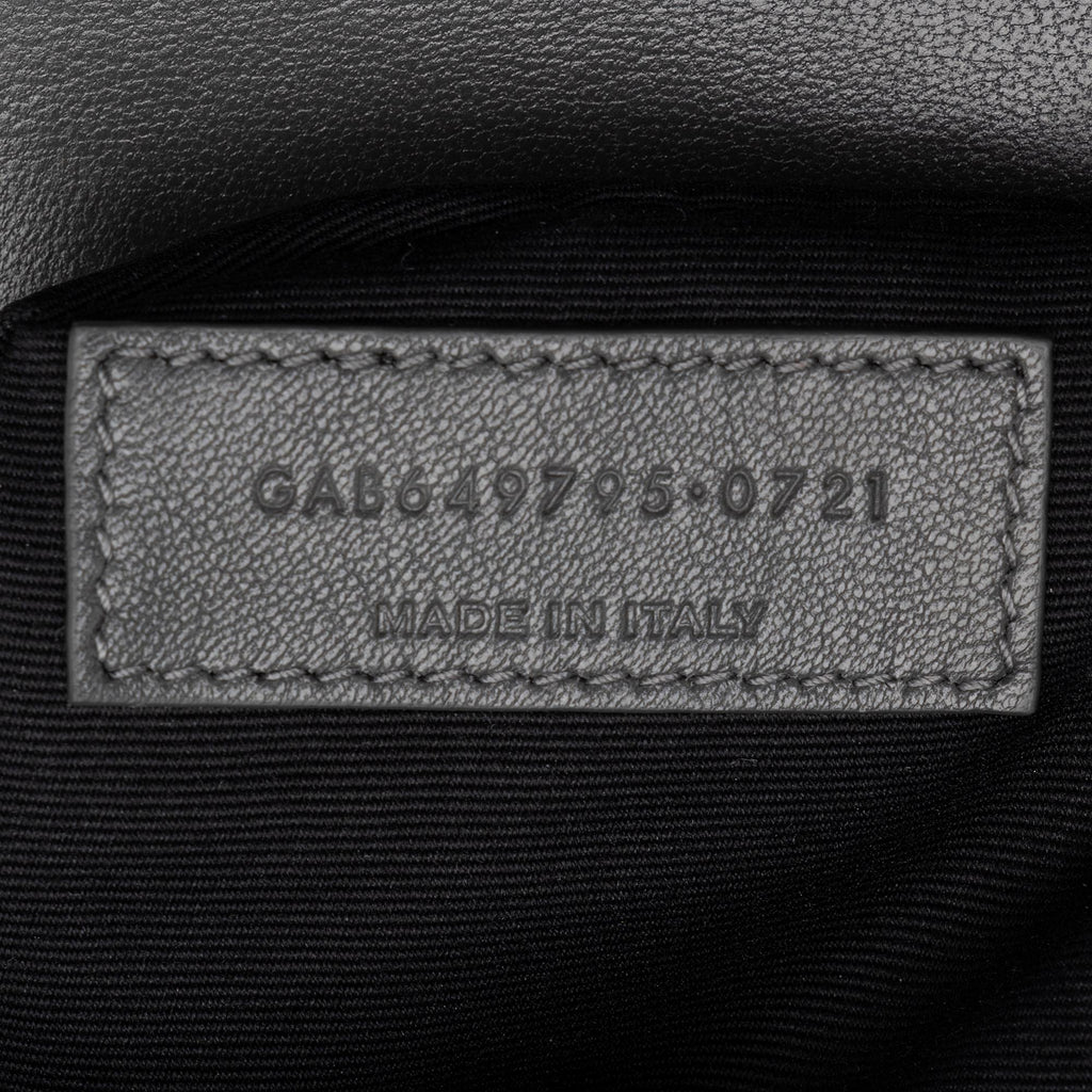 Saint Laurent Smooth Calfskin Le Maillon Shoulder Bag (SHF-23712)