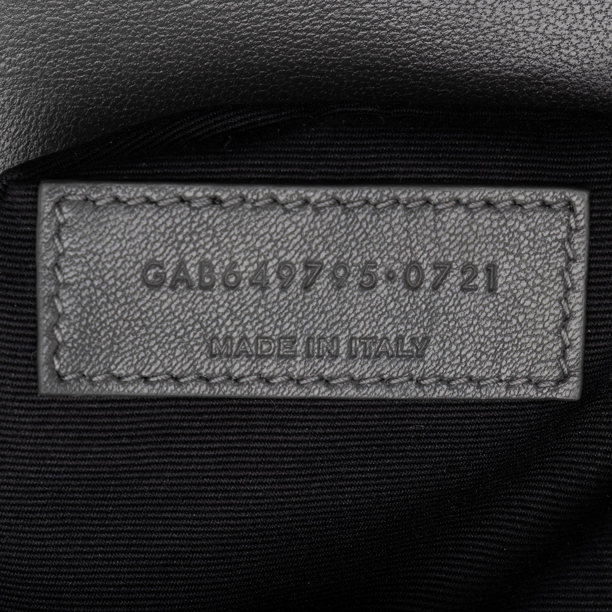 Saint Laurent Smooth Calfskin Le Maillon Shoulder Bag (SHF-23712)
