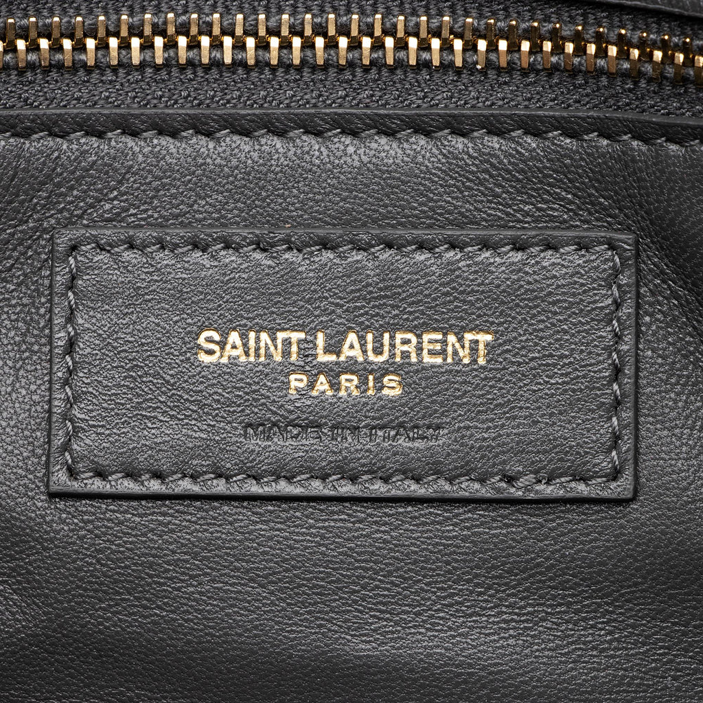 Saint Laurent Smooth Calfskin Le Maillon Shoulder Bag (SHF-23712)