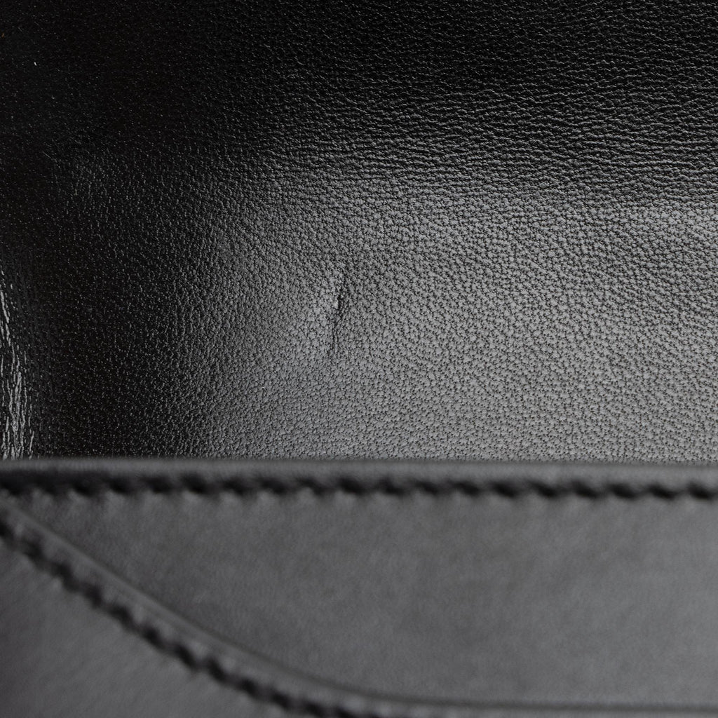 Saint Laurent Smooth Calfskin Le Maillon Shoulder Bag (SHF-1cEBlW)