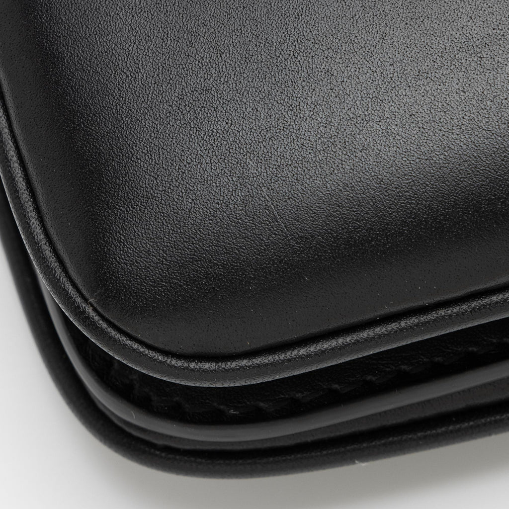 Saint Laurent Smooth Calfskin Le Maillon Shoulder Bag (SHF-1cEBlW)