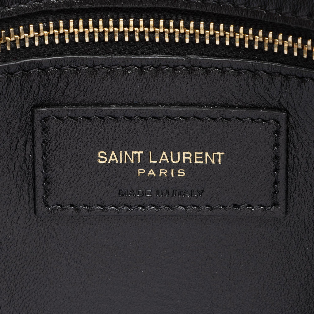 Saint Laurent Smooth Calfskin Le Maillon Shoulder Bag (SHF-1cEBlW)