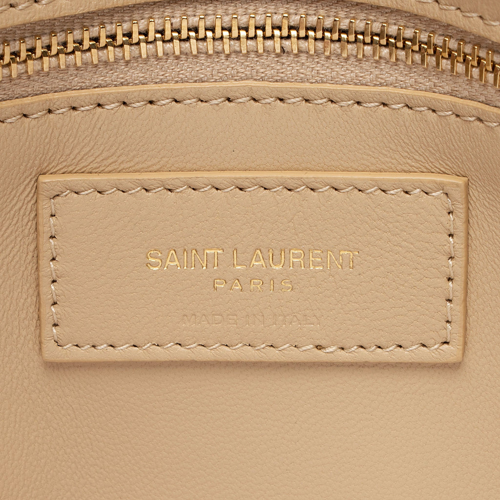 Saint Laurent Smooth Calfskin Le Maillon Shoulder Bag (SHF-tgPMeo)