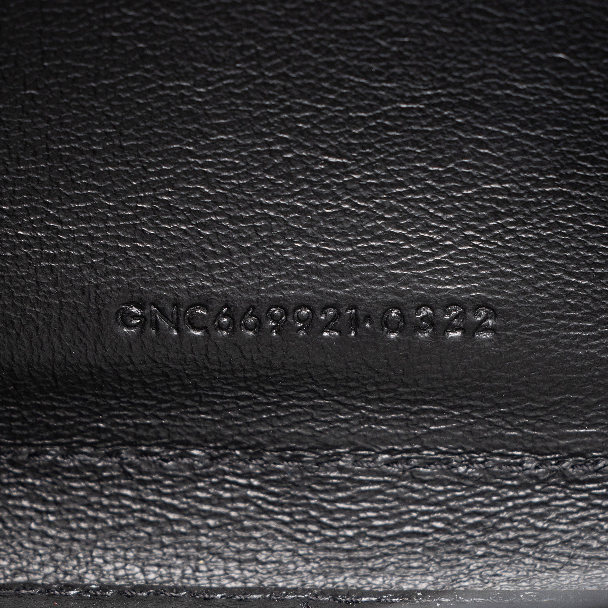 Saint Laurent Smooth Calfskin Monogram Cassandre Chain Wallet (SHF-v1q6uC)