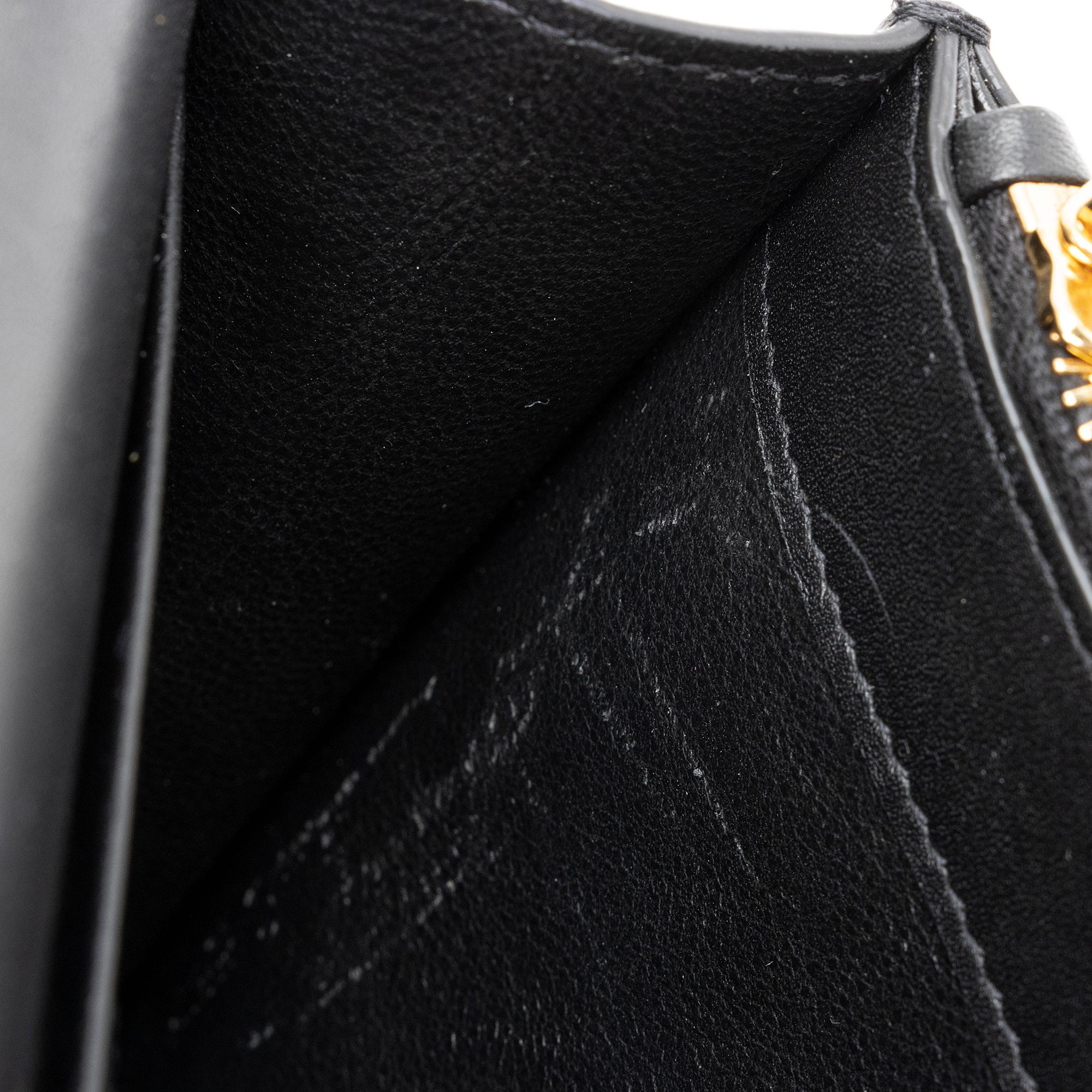 Saint Laurent Smooth Calfskin Monogram Kate Tassel Chain Wallet (SHF-PhIRuS)