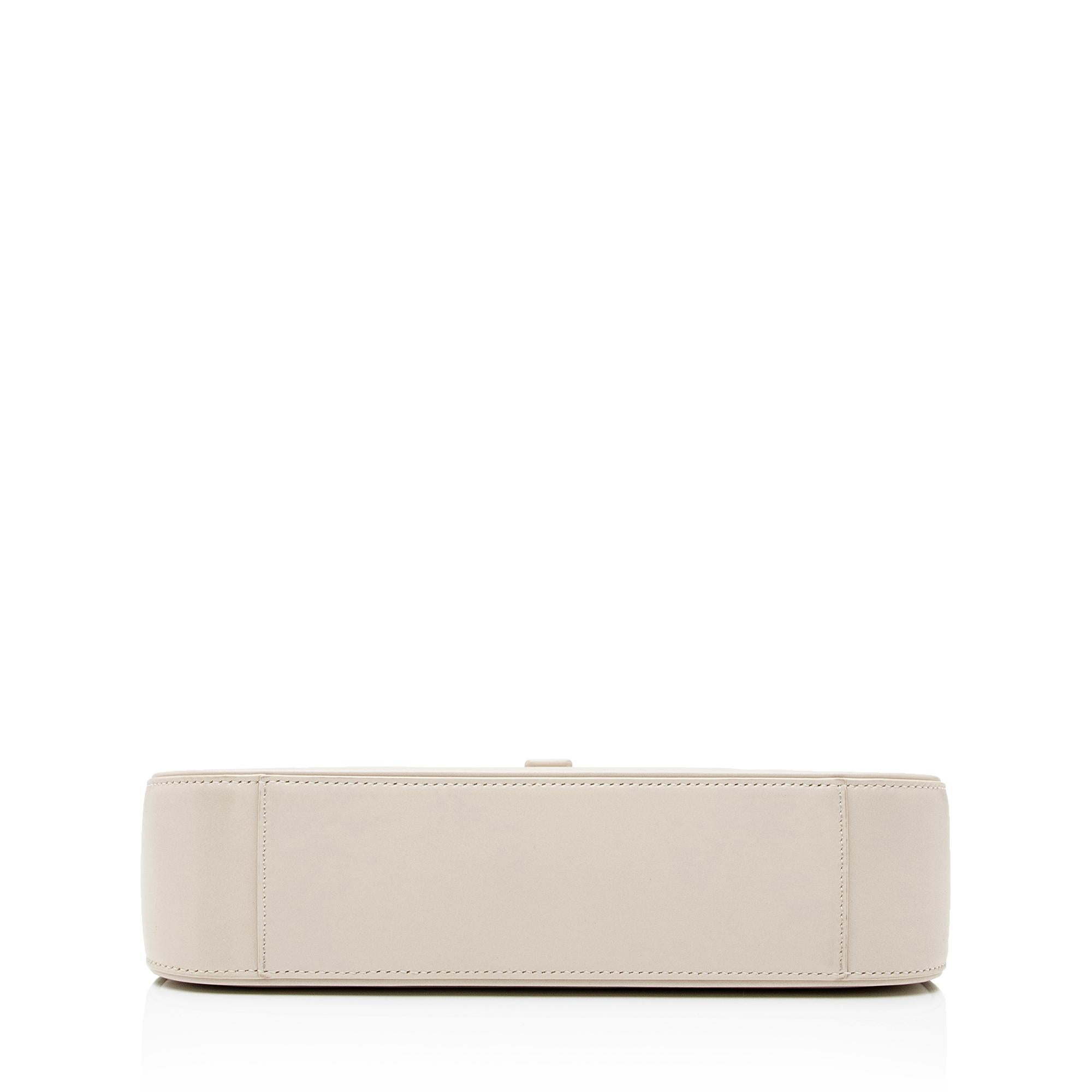 Saint Laurent Smooth Calfskin Monogram Le 5 A 7 Hobo (SHF-AFbrT4)