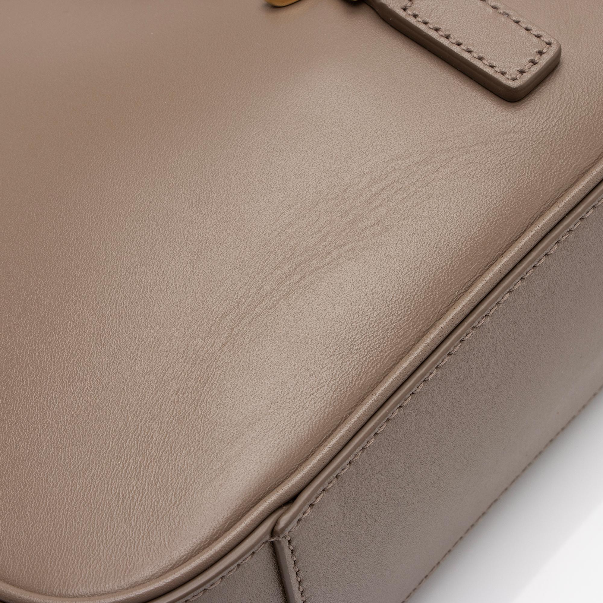 Saint Laurent Smooth Calfskin Monogram Le 5 A 7 Hobo (SHF-GmWODr)