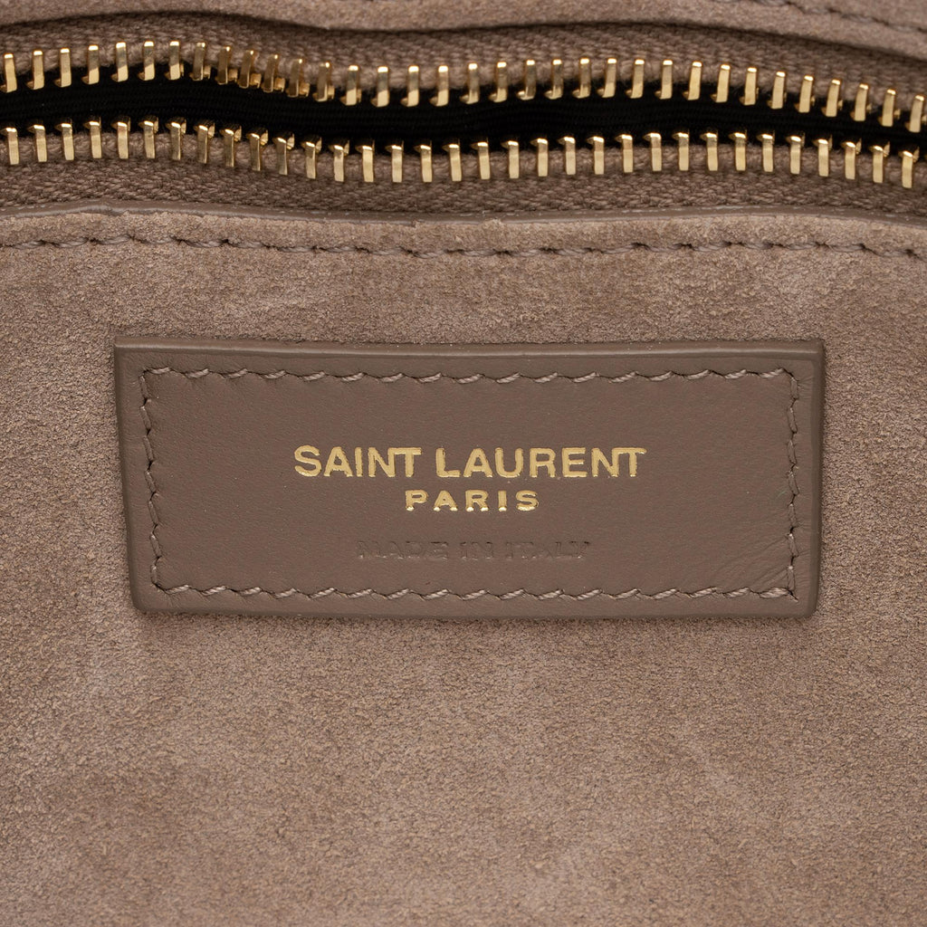Saint Laurent Smooth Calfskin Monogram Le 5 A 7 Hobo (SHF-GmWODr)