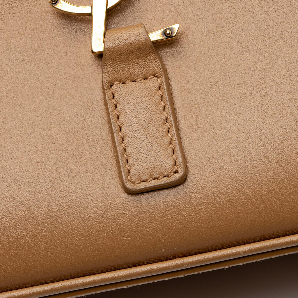 Saint Laurent Smooth Calfskin Monogram Le 5 A 7 Hobo (SHF-QB8CXX)